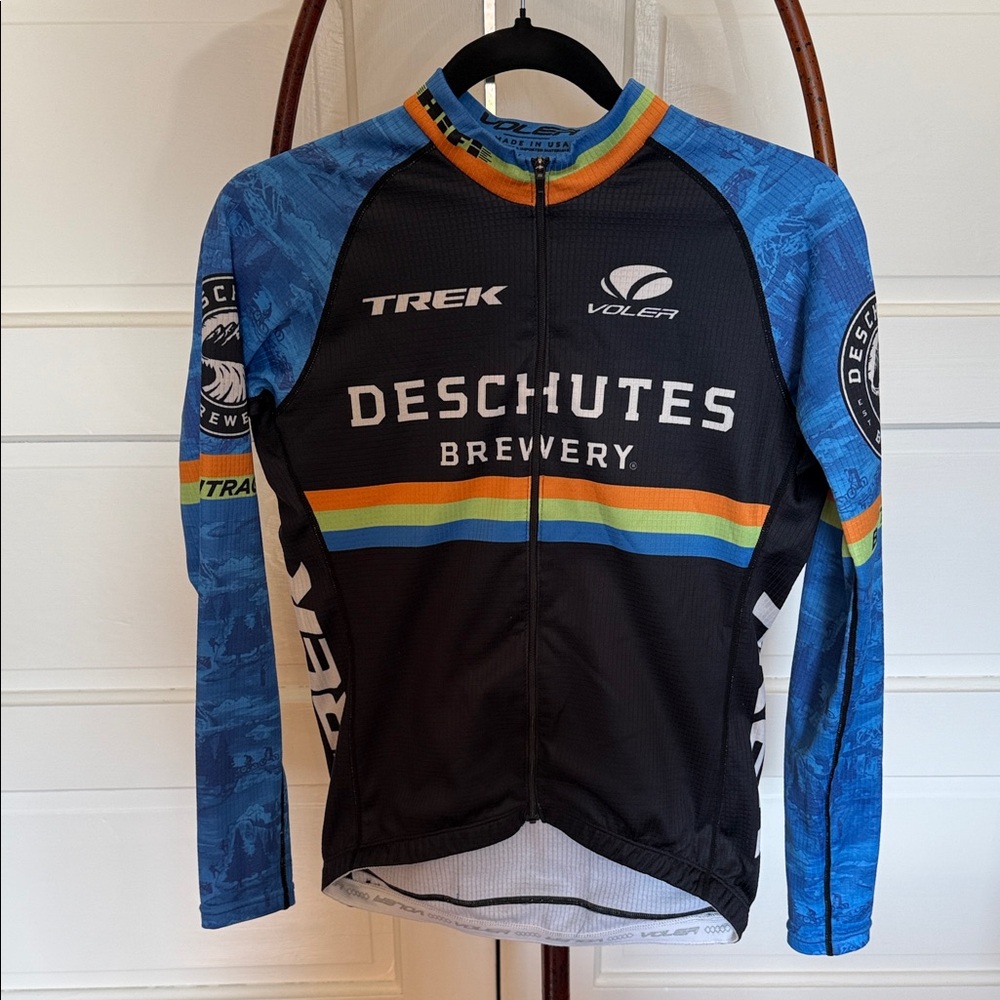 Voler Trek Cycling Jersey Deschutes Brewery Bike Top S